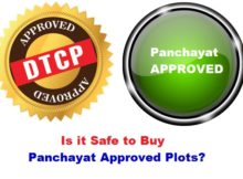 DTCP vs Panchayat Approved Plots